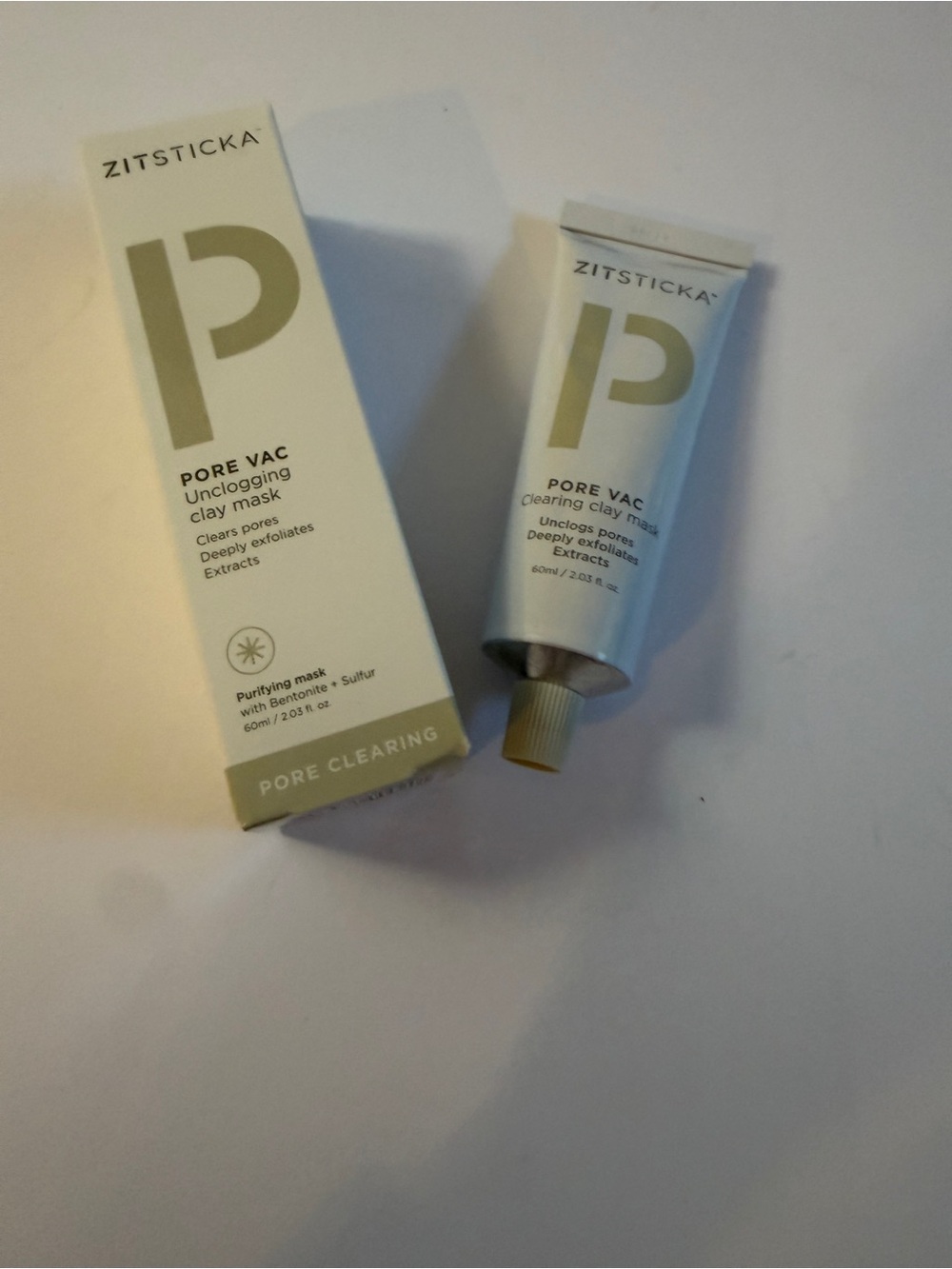 Zitsticka Pore Vac Unclogging Clay Mask NIB